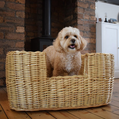 Winston - Wicker Dog Bed