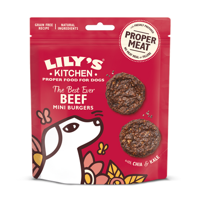 Lily's Kitchen - The Best Ever Beef Mini Burgers