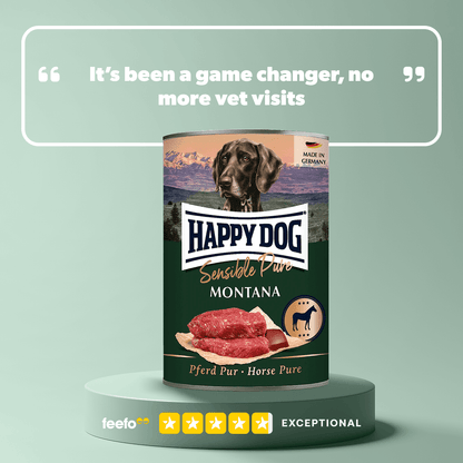 Happy Dog Pure Horse 800g tin
