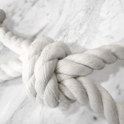 Goodchap's Pulley plastic-free rope dog toy for chewing and play | Duke & Milo