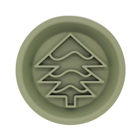 Duke & Milo festive two sided slow feeder dog bowl and lick mat
