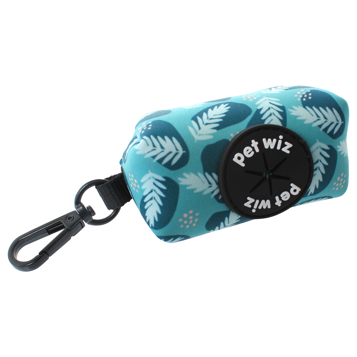 Pet Wiz poo bag holder with zip purse that clips to your lead, Duke & Milo