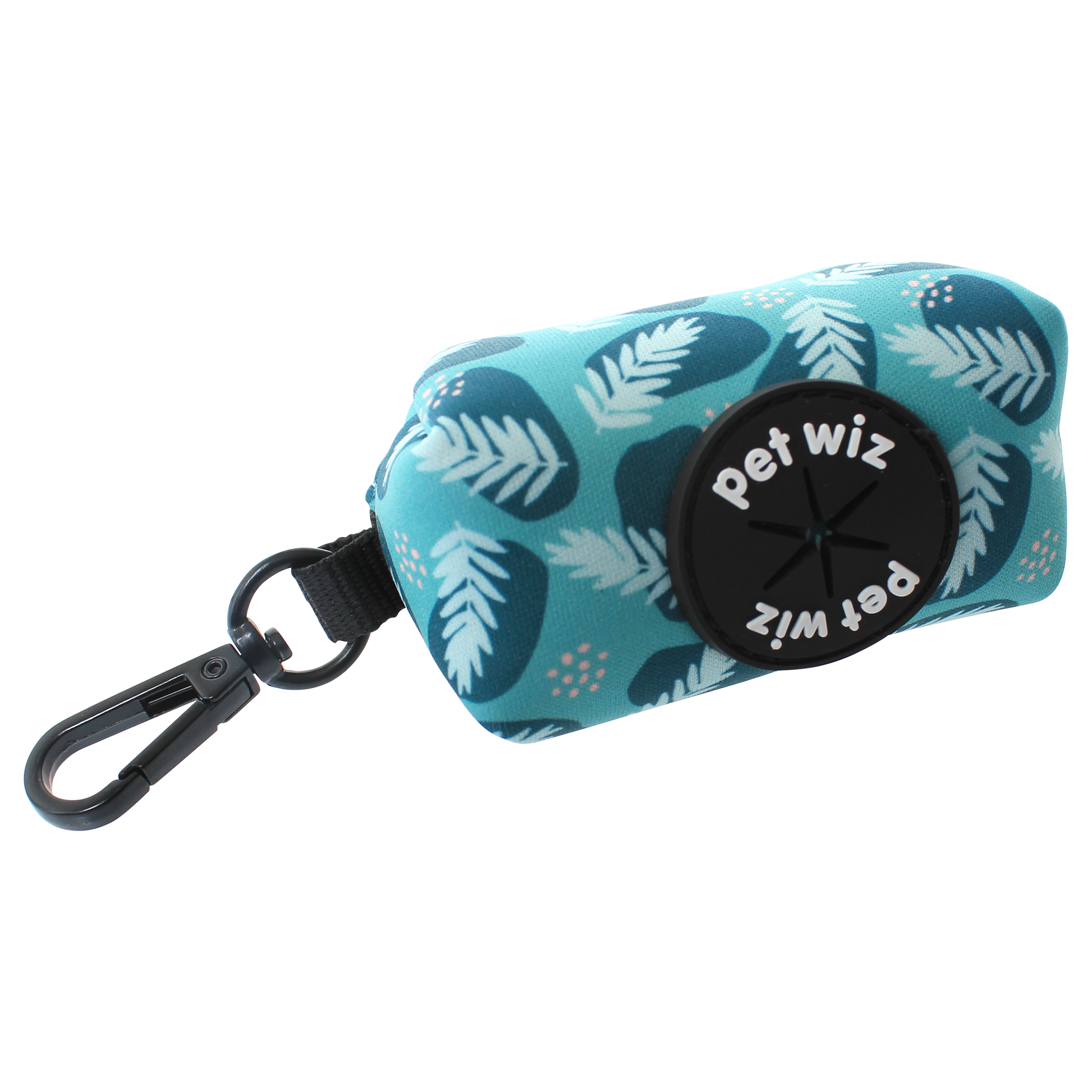 Pet Wiz poo bag holder with zip purse that clips to your lead, Duke & Milo
