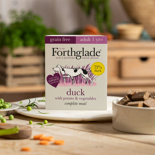 Forthglade - Grain Free Pato, Patata y Verduras - Comida húmeda para perros