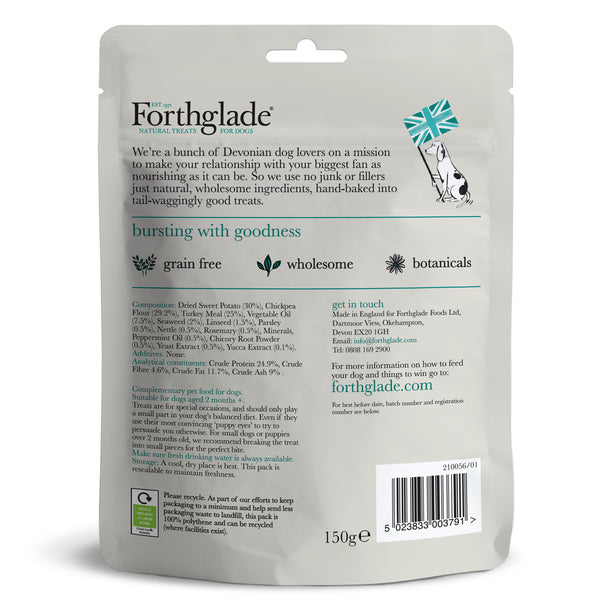 Forthglade - Treats for Fresh Breath with Turkey, Peppermint and Parsley