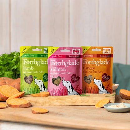 Forthglade - Natural Soft Bite Treats with Turkey