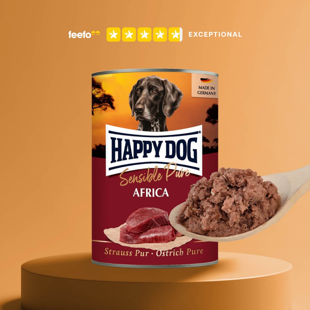 Pure Ostrich novel protein for dogs with allergies