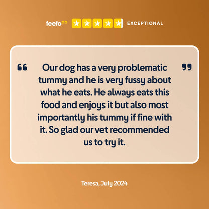 Happy Dog Pure range single protein wet dog food