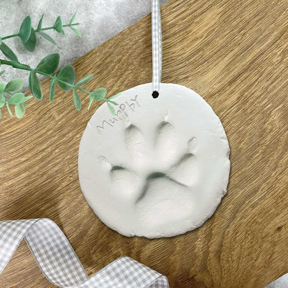 Clay pet paw impression moulding kit for dogs