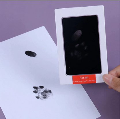 Paw print ink pad kit by The Lovely Keepsake Company