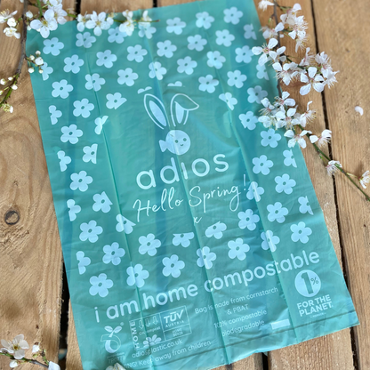Adios Plastic - Compostable Dog Poo Bags