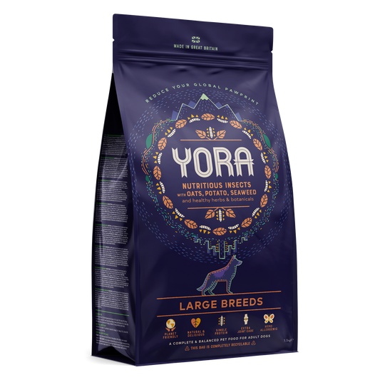 Yora Insect Protein Adult - Large Breed Dog Food