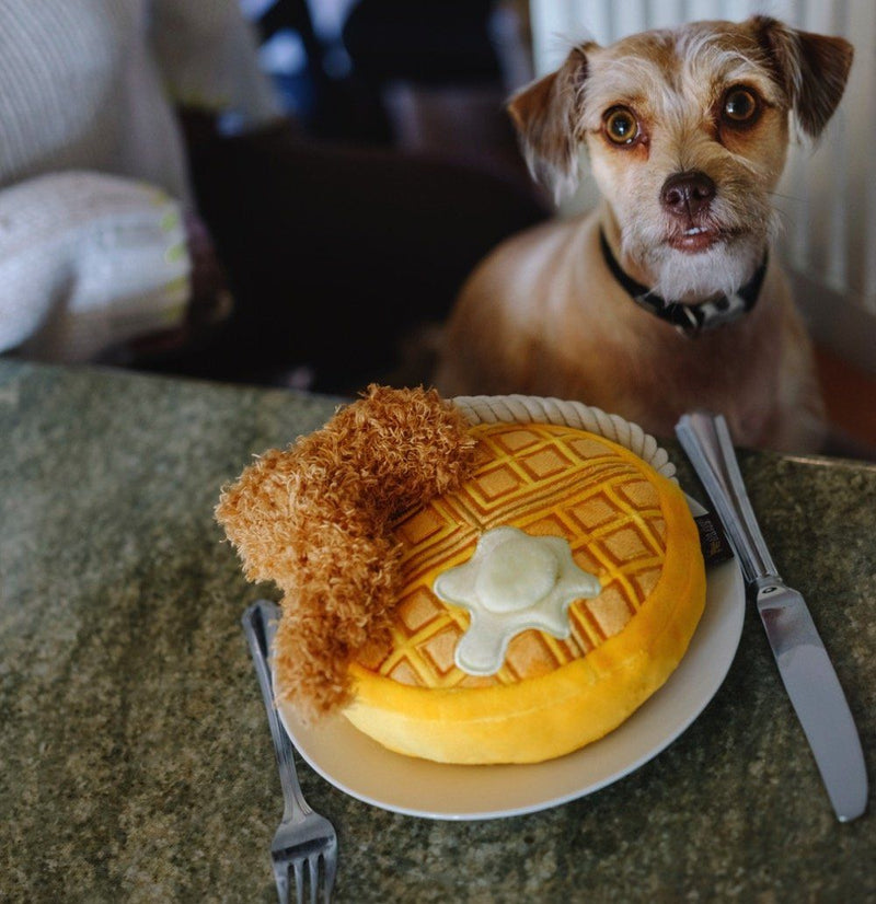 Peluche Pollo y Waffles