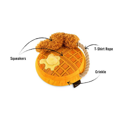 Chicken & Waffles Plush Toy