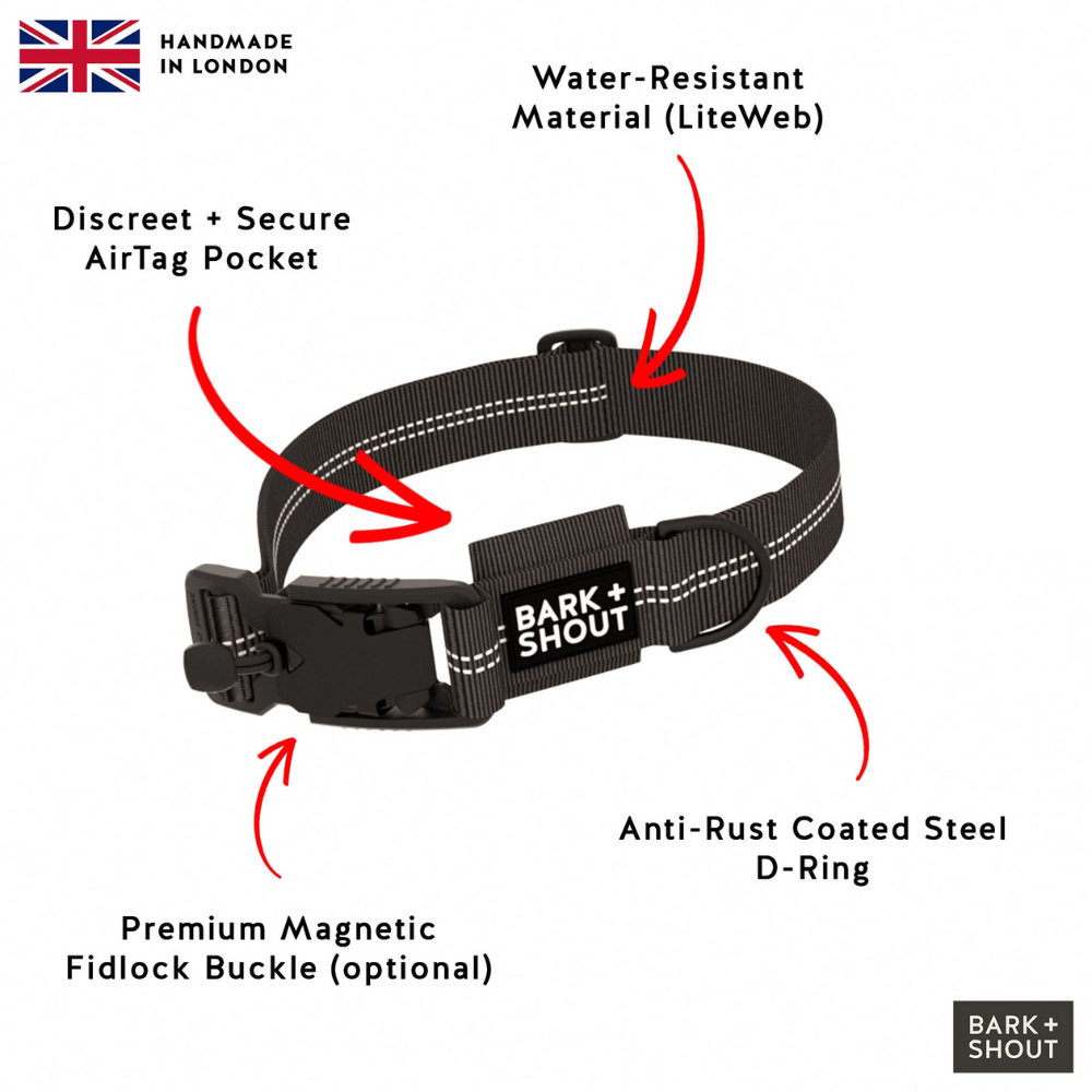 AirTag Dog Collar (S-L) | SPRK-25 3.0