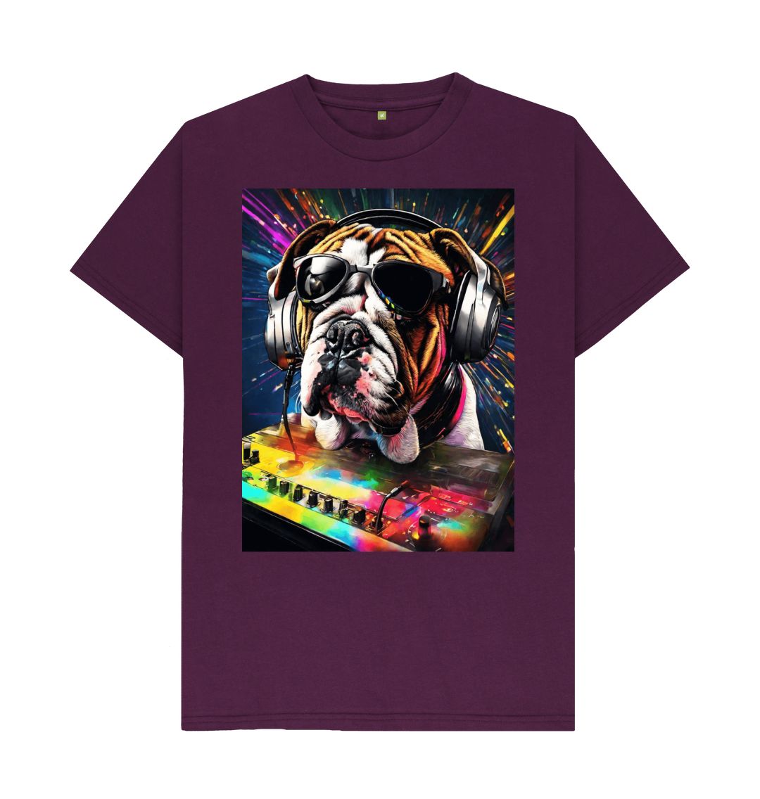 Purple Bulldog and Roll - DJ Paws & Beats Collection