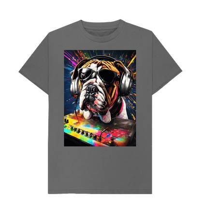 Slate Grey Bulldog and Roll - DJ Paws & Beats Collection